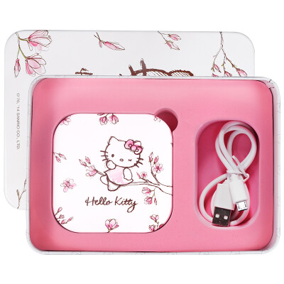 

HELLO KITTY Portable battery, cosmetic mirror with LED lamp, 6000 Ma