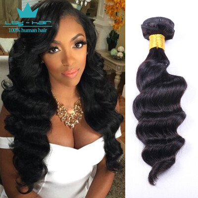 

Peruvian Virgin Loose Deep Wave 3 Bundles Human Hair Extensions Weave 9A Grade High Quality products Online Free Shipping