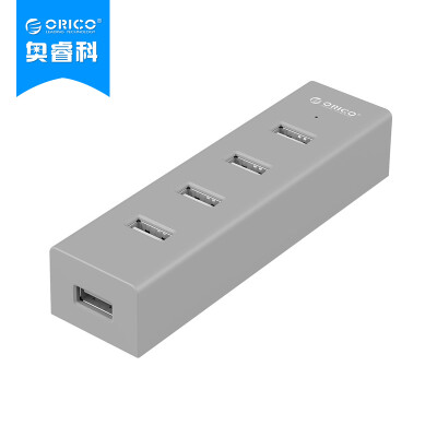 

ORICO H4013-U2-03 Mini 4-port USB Extension HUB Hub Apple Notebook Tablet PC for 03m Gray