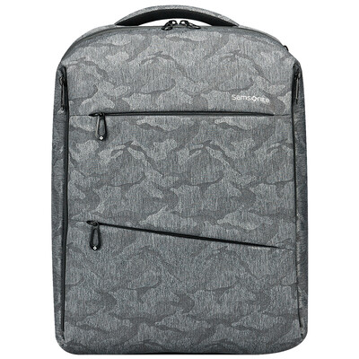 

Samsonite computer bag shoulder bag backpack business casual bag 14 inch notebook available male&female models BT9 08001 gray