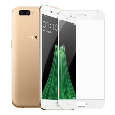 

Langke OPPO R11 Plus tempered film full-screen coverage of tempered film HD explosion-proof mobile phone protective film for OPPO R11 Plus white