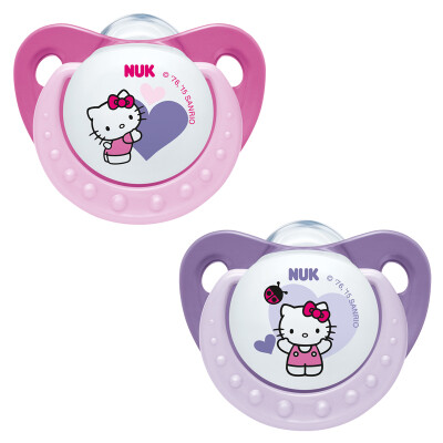 

NUK pacifier (0-6 months) (2 loaded)