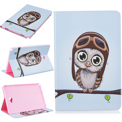 

GANGXUN Samsung Galaxy Tab 10.1 "Корпус Flip Shockproof Kickstand Slim Luxury Cover для SM-P580 P585