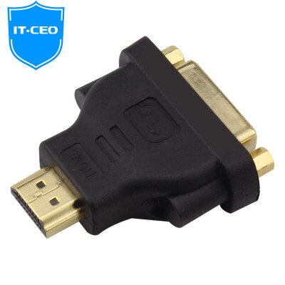 

IT-CEO V7DV-1 DVI 24 5 female to HDMI male adapter HDMI to DVI two-way conversion head DVI adapter