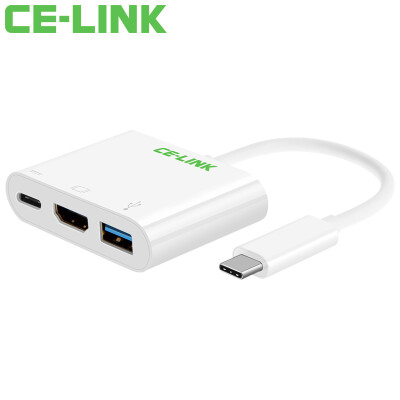 

CE-LINK Type-C HDMI конвертер адаптер USB-C3.1 HDMI разъем адаптера кабеля преобразования телевизионных проекторов Apple Macbook A1099 дисплей