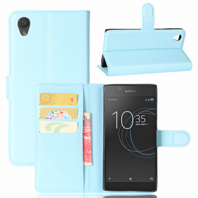 

GANGXUN Sony Xperia L1 Case PU Leather Magnetic Flip Wallet Card Cover for Sony Xperia L1