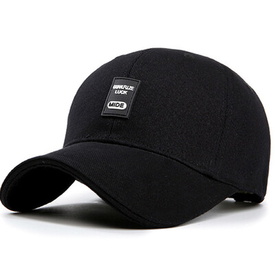 

GLO-STORY Baseball Cap Men&Women Casual Cap Sports Sun Hat MMZ724035 Black