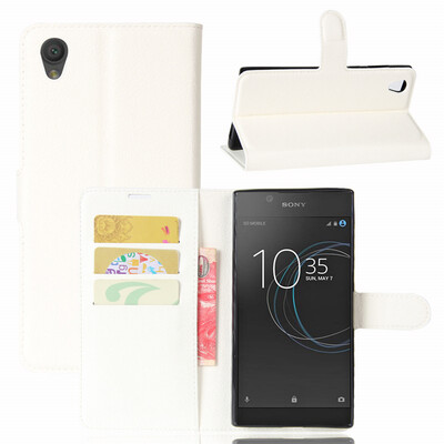 

GANGXUN Sony Xperia L1 Case PU Leather Magnetic Flip Wallet Card Cover for Sony Xperia L1