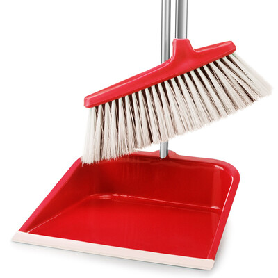 

сплав Источник стержня обитания метлы метла совок сочетание красного железо пластина G01463