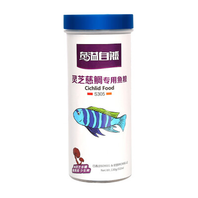 

Qi Yi natural Ganoderma lucidum shrimp pellet feed crystal shrimp special shrimp food add Ganoderma lucidum polysaccharide by color Zengyan particles shrimp -304 60 grams