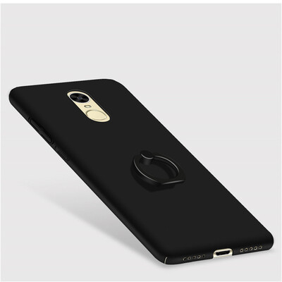 

Phone Case For Huawei Enjoy 6 Ultra Thin Slim Cover Simple PC Back Ring Holder 360°Rotation Protection For Huawei Enjoy 6