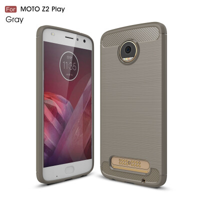 

GANGXUN Motorola Z2 Play Case Anti-Slippery Scratch-Resistant Lightweight Soft Silicon Back Cover For Moto Z2 Play