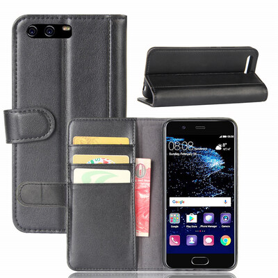 

GANGXUN Huawei P10 Чехол из натуральной кожи с магнитной крышкой Kickstand Card Slot Wallet Pouch для Huawei P10