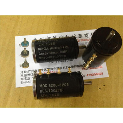 

MOD 3200-1206 10K tapped multi-turn wirewound potentiometers 4 Wiring feet [substitute-12S]