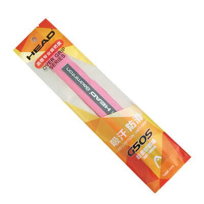 

Hyde HEAD badminton clap hand sweat sweat anti-skid plastic handle leather sweat belt G50S red