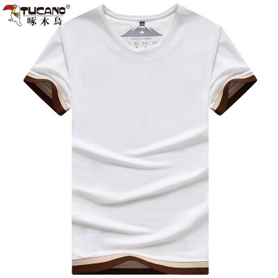 

TUCANO Men's T-Shirt Round Neck Short Sleeve Cotton T-Shirt