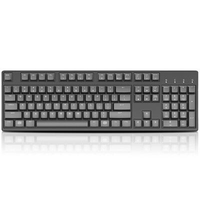 

CoolerMaster MasterKeys  With PBT Flame Gun XT V2 Mechanical Keyboard (Green Axis) Cherry Shaft