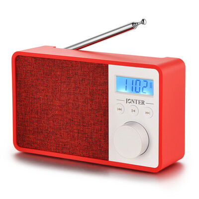 

JORDTER JONTER M35 Wireless Bluetooth Speaker Radio Phone Calls Portable Camcorder China Red