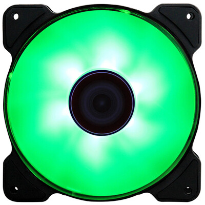 

Scythe SY1225AK120-FF color wind green 12cm fan LED light fan hydraulic bearing 4pin PWM fan 400-1500 speed