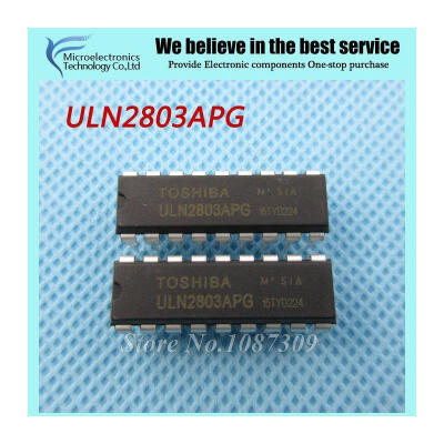 

10pcs free shipping ULN2803APG ULN2803 ULN2803A ULN2803AP DIP-18 Darlington Transistors INTERFACE DRIVER WITH TTL new original