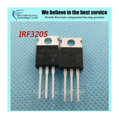 

10pcs free shipping IRF3205 IRF3205PBF MOSFET MOSFT 55V 98A 8mOhm 973nC TO-220 new original