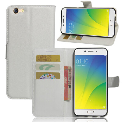 

GANGXUN OPPO F3 Чехол из высококачественной кожи PU с флип-чехлом Kickstand Anti-shock Кошелек для OPPO A77