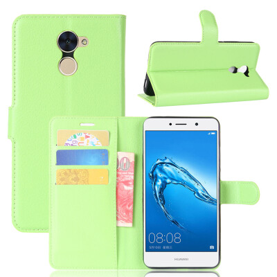 

GANGXUN Huawei Y7 Prime Case High Quality PU Leather Flip Cover Kickstand Anti-shock Wallet Case for Huawei Enjoy 7 Plus