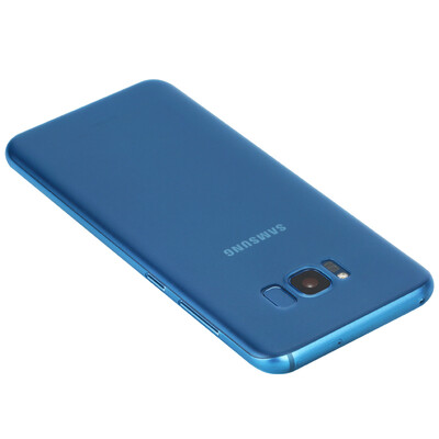 

Взрыв Кеши (Бэнкс) Samsung Galaxy S8 + телефон оболочки мобильный телефон защитный рукав S8 + матовая защитная оболочка S8 + все включено защитная оболочка прозрачна серии синий леденец