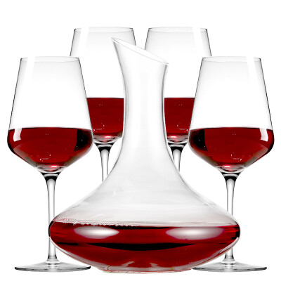 

MKSA (MKSA) European imports of red wine goblet wine cups lead-free crystal cup red wine with 4 loaded (590ml * 4) made a domestic drinker 1500ml