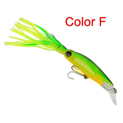 

1pc дизайн Squid 7 "-14cm / 1.566oz-40g рыболовные приманки 6 Цвета рыбацкая приманка 1/0 # Крючок для рыбалки