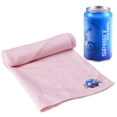 

Jiesheng cooling ice towel cold sense of sports towels summer heatstroke cool ice towel sports fitness running sweat filling ice towel girl powder