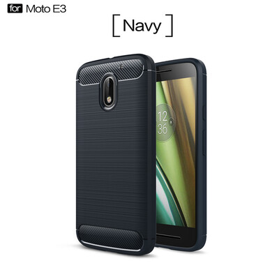 

Back Case For Motorola Moto E3 Anti-Slippery Scratch-Resistant Shockproof Lightweight Bumper Cover For Motorola Moto E 3rd Gen
