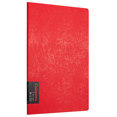 

Qixin COMIX B5 50 sheets PP surface glue book Notepad soft copy notebook Compera original series C7000 red