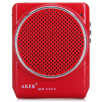 

Love AKER MR2505 audio teaching portable wireless infrared remote control guide loudspeaker red