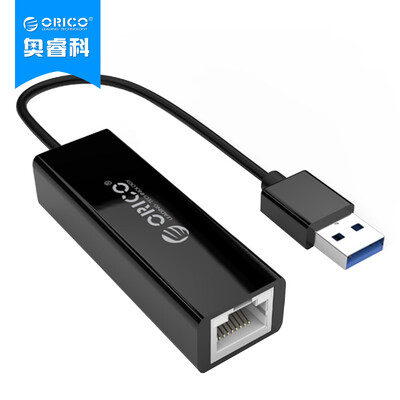 

ORICO (ORICO) HR01-U3 USB3.0 разветвитель для RJ45 Gigabit Ethernet HUB концентратор порт расширения 3 Black