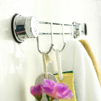 

Jingdong Supermarket Guardian Seamless Fire-free sucker kitchen bathroom hook hook hook EK02511804 silver
