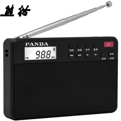 

Panda PANDA 6207 DSP two-band card radio mini portable card small sound black