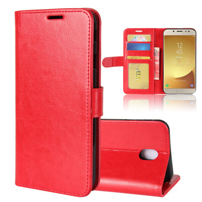 

GANGXUN Samsung Galaxy J7 2017 Case High Quality PU Leather Flip Kickstand Wallet Cover for Samsung J7 Pro J730 Eurasion Version