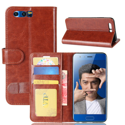 

GANGXUN Huawei Honor 9 Case High Quality PU Leather Flip Kickstand Wallet Cover for Huawei Honor 9