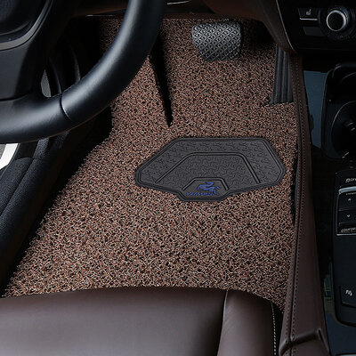 

Warehouse mat Yuma yuma wire ring car mat for Volkswagen Tiguan 2010-2017 rear row split M series model rice color
