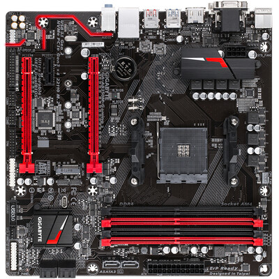 

Материнская плата Gigabyte (GIGABYTE) AB350M-Gaming 3 (AMD B350 / Socket AM4)