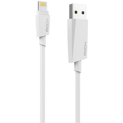 

Rocker (MOCK) Apple MFi certified data cable charging cable for Apple 7iphone6s / plus / se / 5 / iPad 2 m white