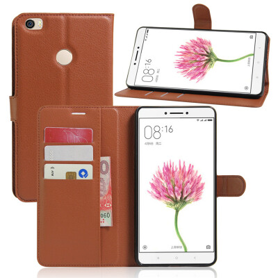 

GANGXUN Xiaomi Mi Max Case High Quality PU Leather Flip Cover Kickstand Anti-shock Wallet Case for Xiaomi Mi Max