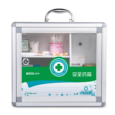 

Jinlongxing medicine box aluminum alloy package edge grid wall hanging type B013