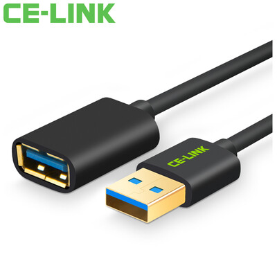 

CE-Link 2489 USB 30 AMAF Extension Cable 3 Meter Black