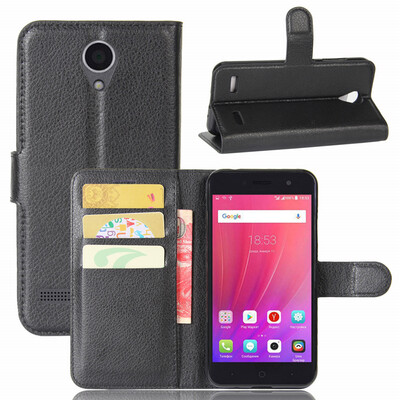 

GANGXUN ZTE Blade A520 Корпус из искусственной кожи Магнитный флип-кошелек для крышки ZTE Blade A520