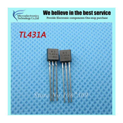 

100pcs free shipping TL431A TL431 Voltage References 2.5-36V Prog Adjust TO-92 new original