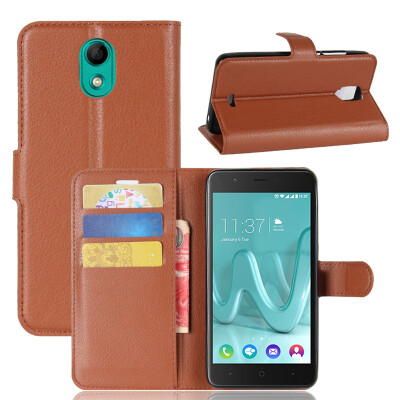 

GANGXUN Wiko Kenny Case High Quality PU Leather Flip Cover Kickstand Anti-shock Wallet Case for Wiko Kenny