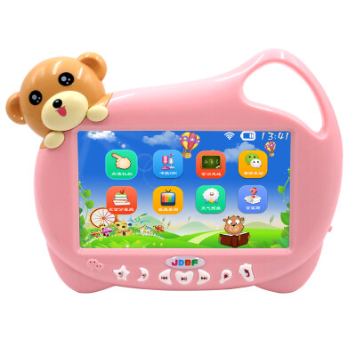 

【 】 Extreme Space (JDBF) Early Learning Machine Learning Machine 16Gwifi Children's Toys Story Machine Rechargeable Download Touch Screen 7-inch PF7009 Pink