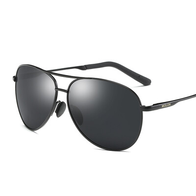 

Molong Sunglasses Male Trend Polarized Sunglasses Driving Fashion Bright Frog Mirror 8011 Black Frame Black Gray Sectacle lens
